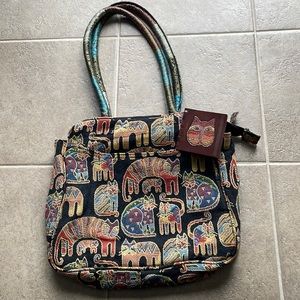 NWT Laurel Burch Cat Tote